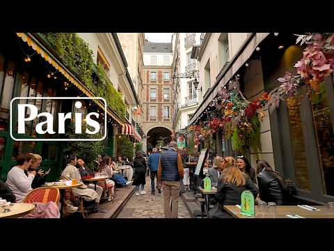 Paris, France - Paris walking tour, Autumn 2025 - Paris 6th arrondissement - Paris 4K HDR