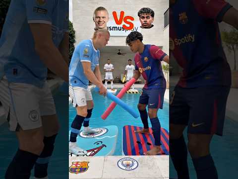 Who is the Pool King 👑 Haaland vs Yamal vs Mbappe vs Vini ? #haaland #vinicius