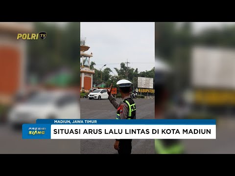 POLRES MADIUN KOTA MELAKSANAKAN PANTAUAN ARUS LALU LINTAS OPS LILIN SEMERU 2025