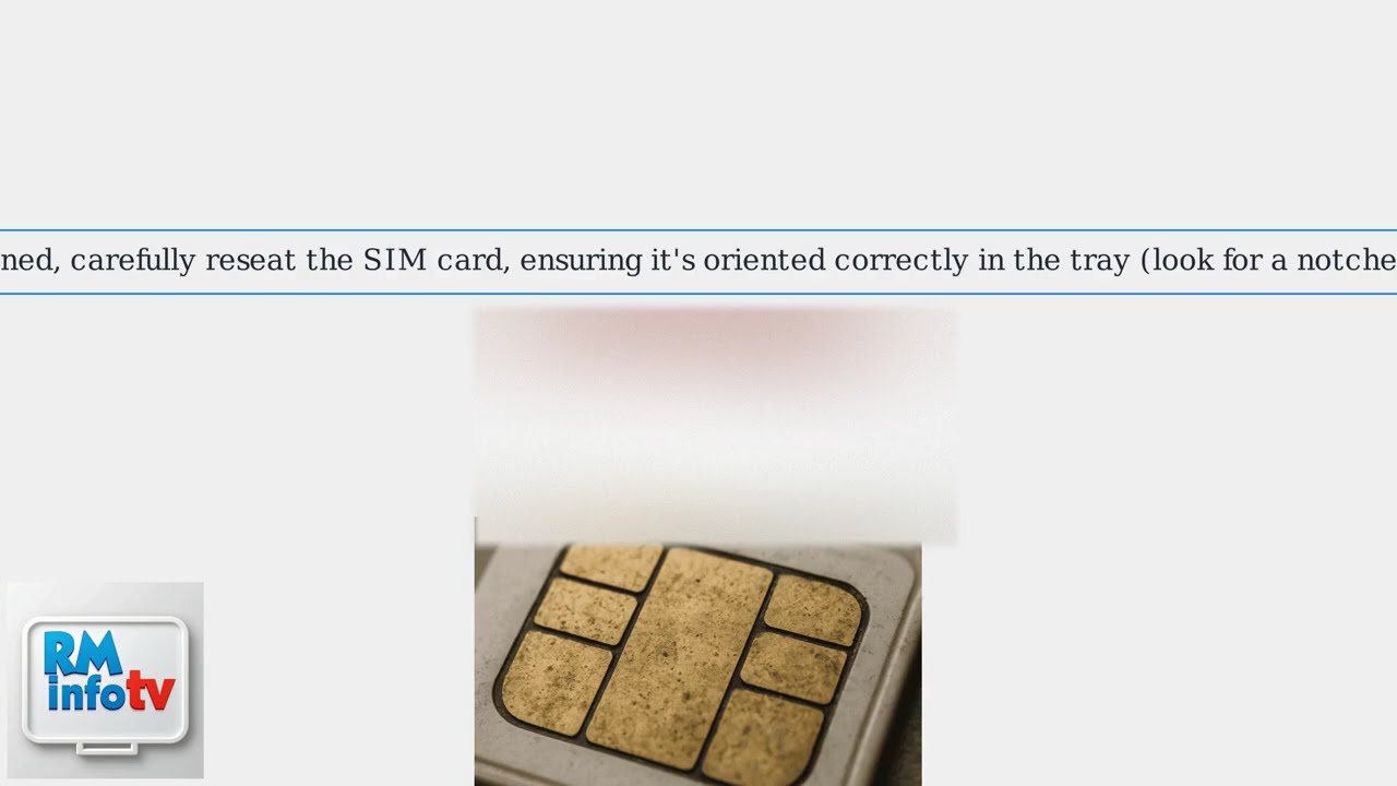 How To Fix Consumer Cellular Invalid SIM Card – Clean, Reseat & Activate