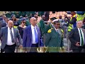 Dr Patrice Motsepe Alongside Zcc Leader THE RIGHT REVEREND DR BE LEKGANYANE Arriving At FNB Stadium