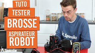 Tester la brosse d’un aspirateur robot Marantz – Tuto réparation