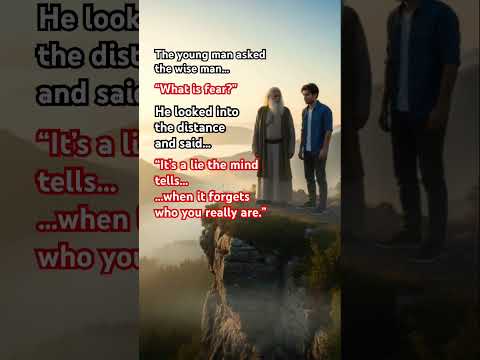 What Is Fear? The Wise Man’s Answer Is Eye-Opening #wisdom