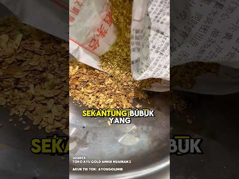 Gold powder & reliable gold craftsmen 🥰