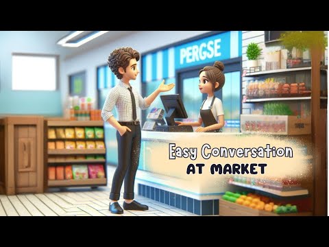 english shadowing practice | Conversations At the supermarket