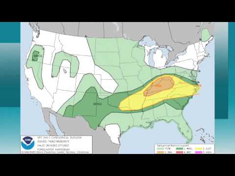June 26, 2015 Weather Xtreme Video - Afternoon Edition