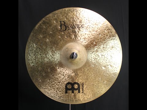 Meinl 22" Byzance Dark Raw Bell Ride - 3136g (video demo) image 2