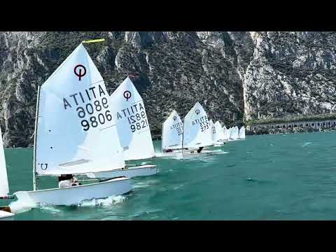 Optimist Training - Riva del Garda #optimist #sailing 