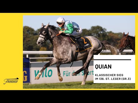 Fährhofer QUIAN Sieger im 136. Deutschen St. Leger (Gruppe 3)