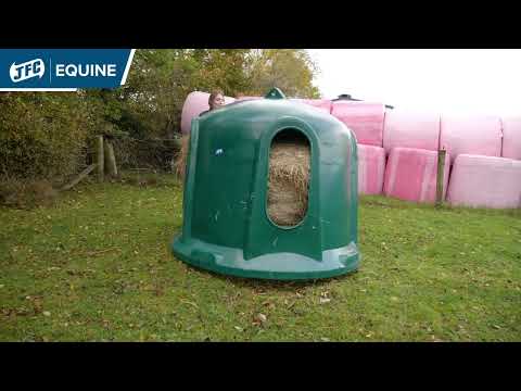Høyklokke for hest med 4 spiseplasser- rosa, JFC