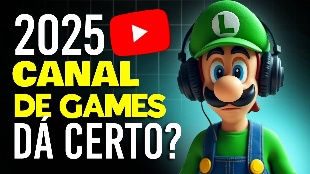COMO CRIAR UM CANAL DE GAMES EM 2025
