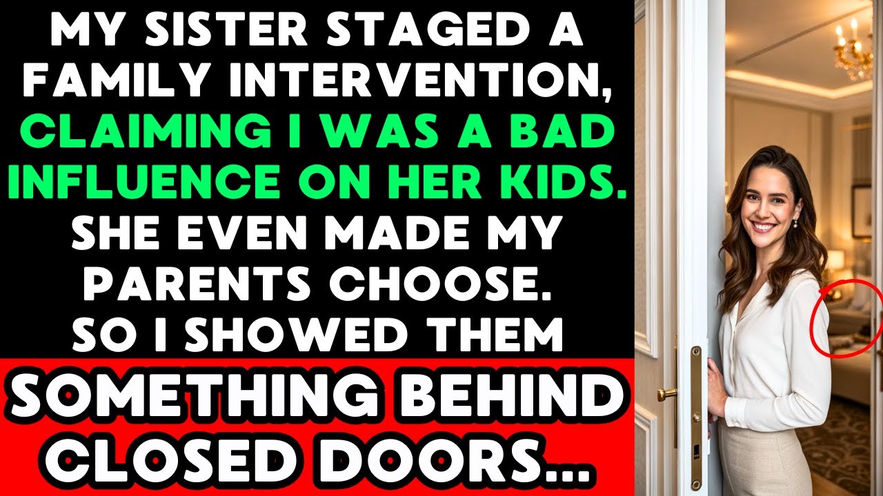 My Sister Called a Family Intervention About Me Being a Bad Influence, So I Revealed Her Secret