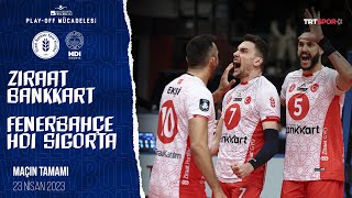 🔥 NEFES KESEN MAÇ! Ziraat Bankkart 🆚 Fenerbahçe HDI Sigorta (Maçın Tam