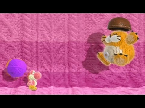 Yoshi's Woolly World - 100% Walkthrough Part 3 - World 3