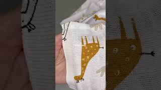 Kvalitní bavlněná plena/osuška s potiskem Tetra Premium, 90x100 cm labutě PREM