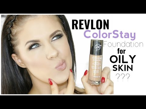 Revlon ColorStay Foundation for Oily Skin | First Impression & Review