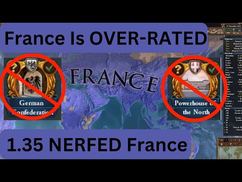 EU4 1.35 | France Guide | NOT the strongest nation for World Conquest