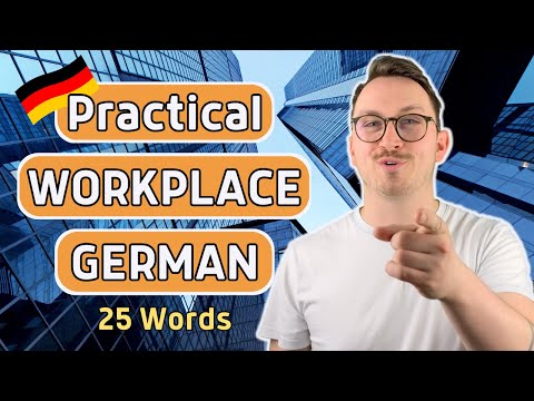 25 German workplace words you need to know  - German with a German