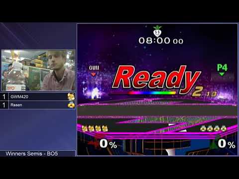 GSS 112 SSBM - GWM420 (Fox) vs. Rasen (Sheik) - Melee WSF