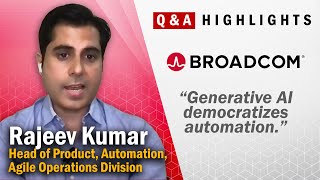 Download the video "Revolutionizing Workflows with AI-Powered Automation | Interview Highlights from @broadcom"