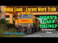 Wow RARE Train LORAM Work Engine Track Cars Ns Norfolk Southern Railroad Johnson City TN