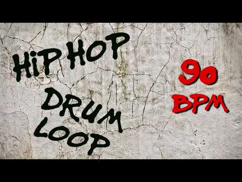 Hip Hop Drum Loop - 90 bpm
