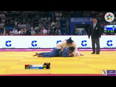 Judo 2013 World Masters Tyumen: Yu (CHN) - Suelen Altheman (BRA) [+78kg] final