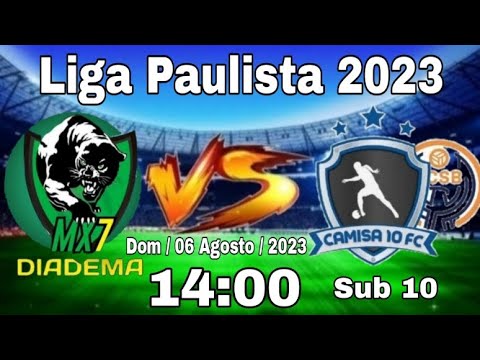 MX7 x Camisa 10 - Sub 10 / Liga Paulista Futsal 2023.