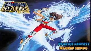 Pegasus Fantasy (Saint Seiya opening 1) version full latina by Mauren Mendo