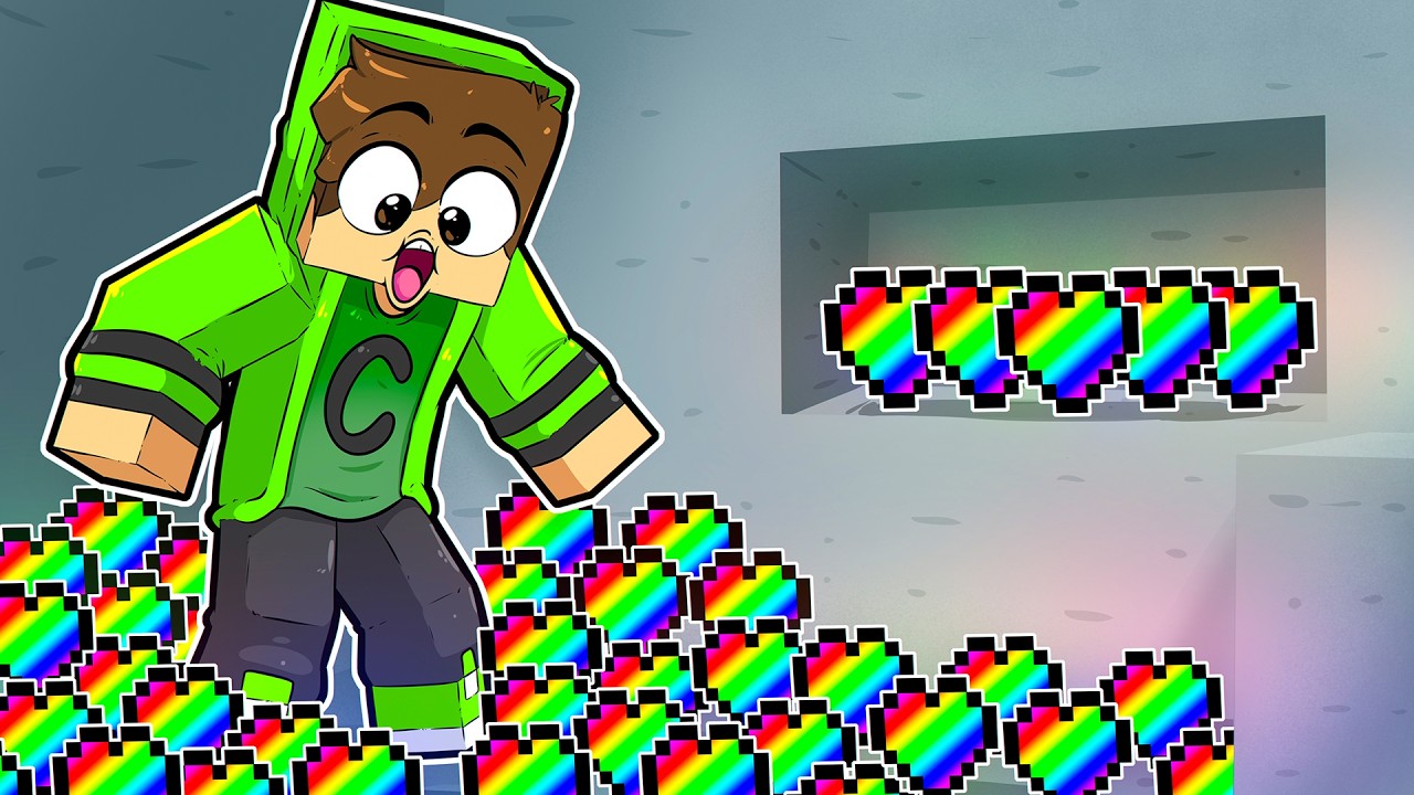 Cadres CONSEGUIU CORAÇÕES SECRETOS no Minecraft