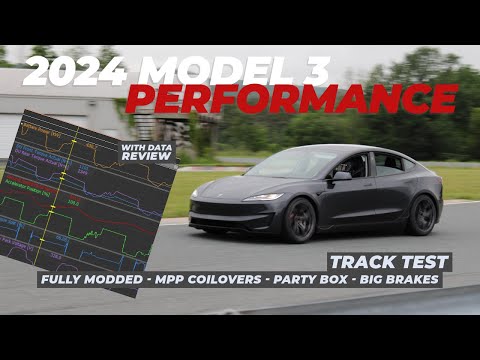2024 Model 3 Performance Track Tested And Data Compared To Original M3P!