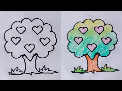 How to draw a family tree/Family tree drawing easy step by step @SimpleLineDrawing 