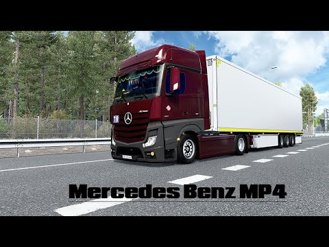 ETS2 1.42 - Euro Truck Simulator 2 - Mercedes Benz MP4 - Madrid (E) to Salamanca (E)