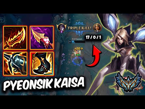 Kaisa vs Sivir ADC ( HLE PYEONSIK) - Korea Challenger Patch 25.16 ✅