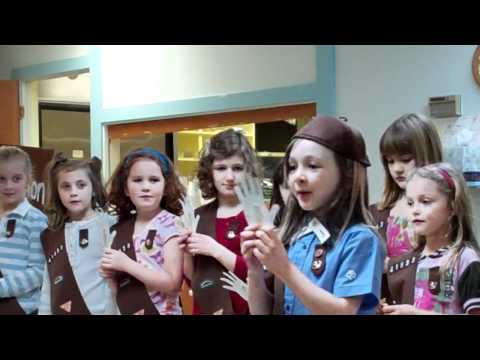 Girl Scout Law and Promise as Brownies