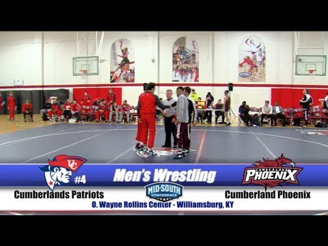University of the Cumberlands - Men's Wrestling vs. Cumberland University 2017-2018