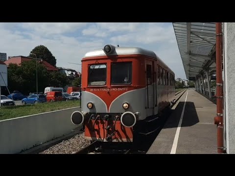 R 9533 (Pitești - Curtea de Argeș) Călătorie cu Malaxa clasa 77 între stațiile Pitești - Bascov