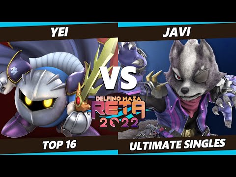 RETA 2022 - Yei (Meta Knight, Lucina) Vs. Javi (Wolf ) SSBU Ultimate Tournament