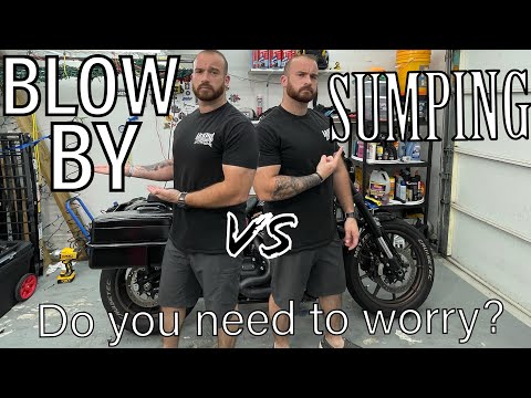 BLOW BY vs SUMPING - What's the difference & should you be worried for your M8 Harley??