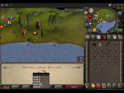 How to get 99 Cooking for Free!  Runescape OSRS Skill Guide RS07