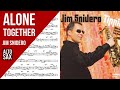 Jim Snidero on "Alone Together" | Solo Transcription (Eb)