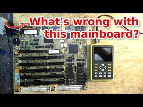 Let's repair a mystical issue with an old 386 mainboard