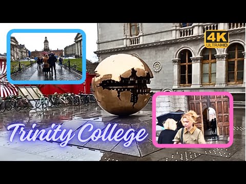 Campus Tour Of Trinity College Dublin🇮🇪 ||