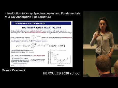 Introduction to X ray Spectroscopies and Fundamentalsof X ray Absorption Fine Structure 2.