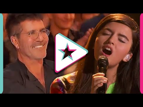 Simon Cowell's Favourite Song EVER Wins the Golden Buzzer!! Angelina Jordan IS BACK!