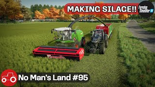 Making Silage From Corn & Grass Sowing Grass -