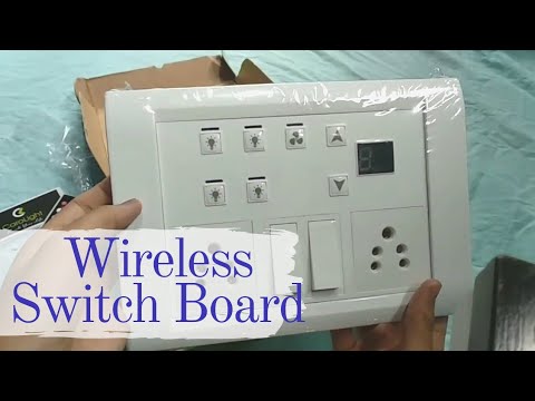 Wireless remote control switch for light