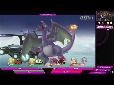 SW 205   Orex + Kaze vs iiGGy + Denti   Grand Finals Smash 4