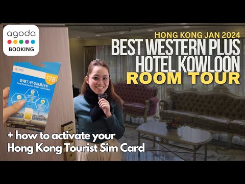 EP 40: THE BEST WESTERN PLUS HOTEL KOWLOON ROOM TOUR | HONG KONG 2024