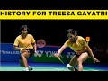 BREAKING Treesa Jolly Gayatri Gopichand Enter All England Badminton Semis Sports Today